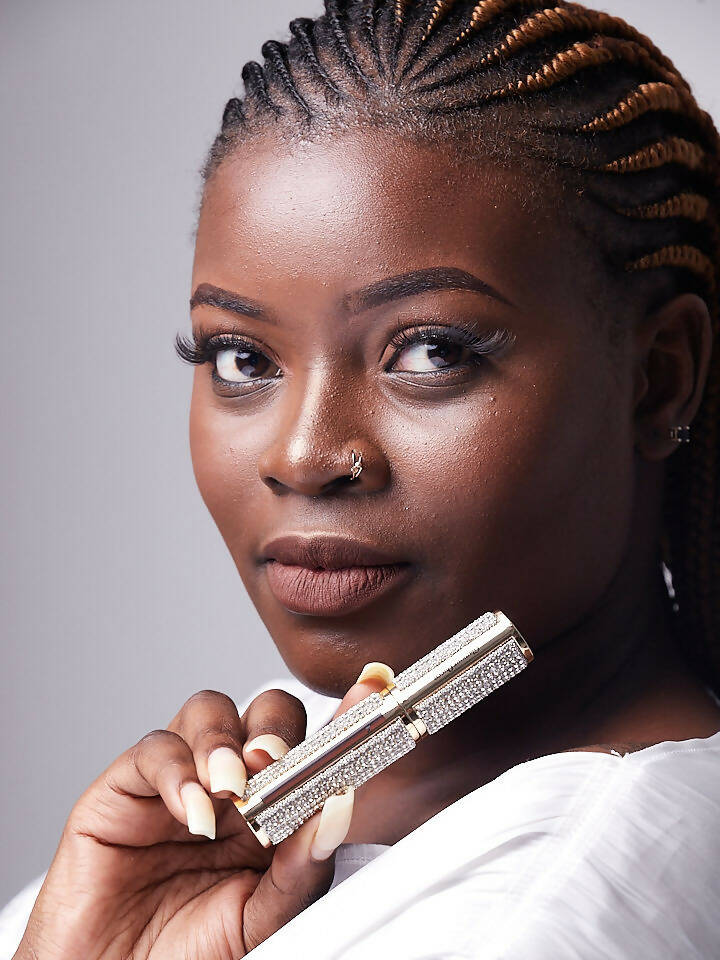 Glamour Queen Don't Shush Me Lipstick - Chocolate Brown